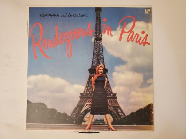 Fontanna and His Orchestra Rendezvous in Paris vinyl record