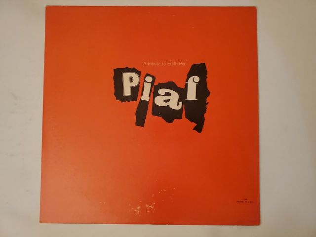 Various Artists A Tribute to ?dith Piaf vinyl record