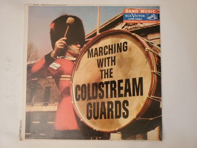 Coldstream Guards Marching with the Coldstream Guards vinyl record