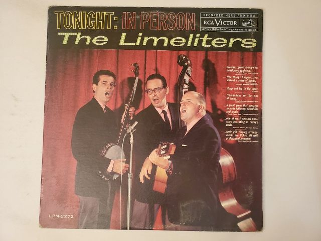 The Limeliters Tonight: In Person vinyl record