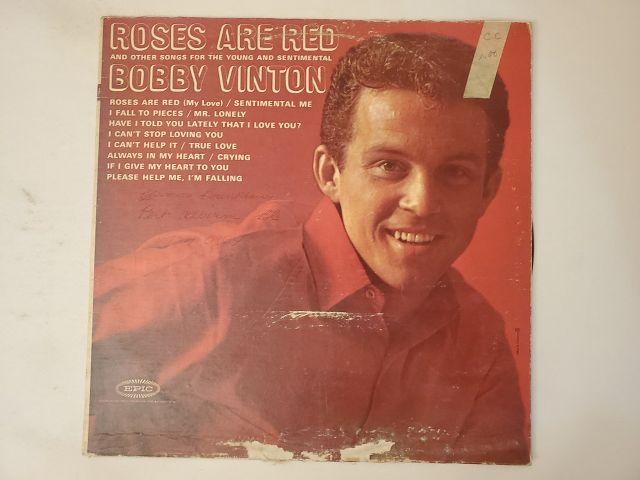 Bobby Vinton Roses Are Red vinyl record