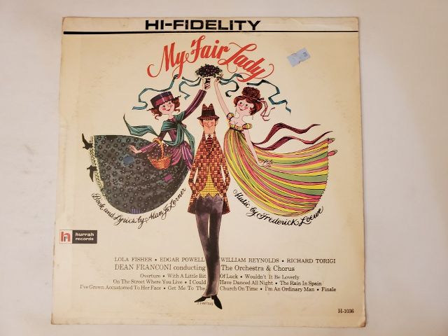 Dean Franconi Orchestra My Fair Lady vinyl record