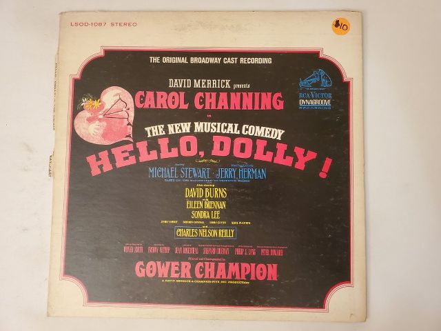 Carol Channing Hello, Dolly! vinyl record