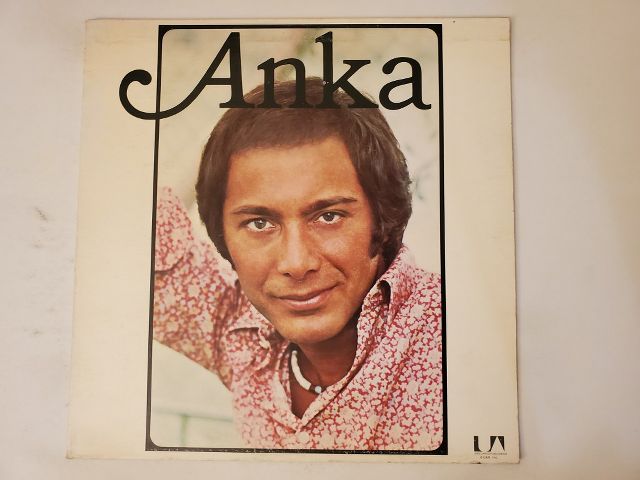 Paul Anka Anka vinyl record
