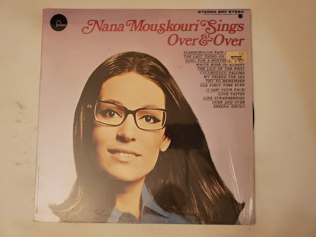 Nana Mouskouri Sings Over & Over vinyl record