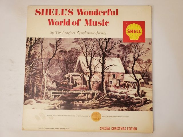 The Longines Symphonette Society Shell's Wonderful World of Music vinyl record