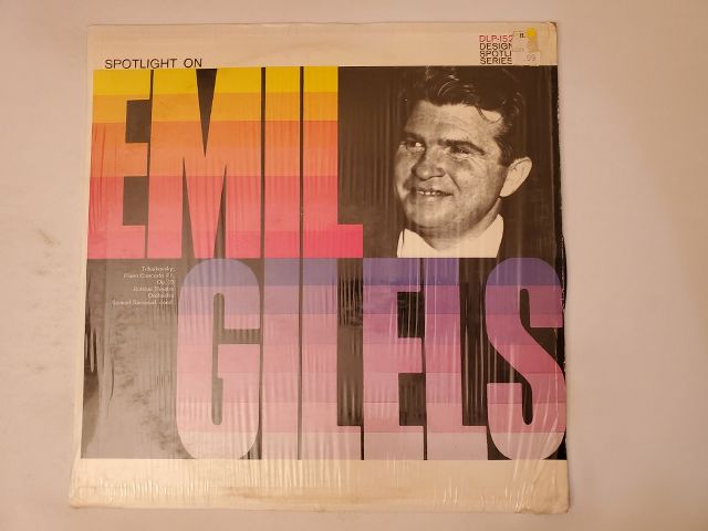 Emil Gilels Spotlight on Emil Gilels vinyl record