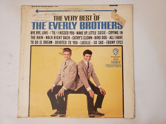 The Everly Brothers The Very Best of The Everly Brothers vinyl record
