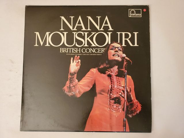Nana Mouskouri British Concert vinyl record