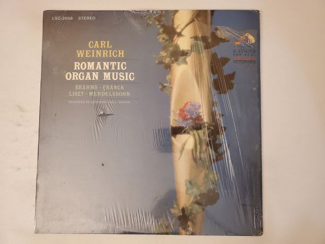 Carl Weinrich Romantic Organ Music vinyl record