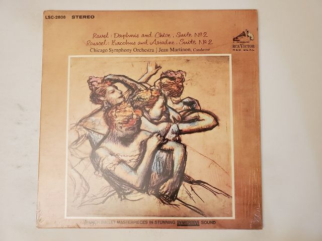 Chicago Symphony Orchestra, Jean Martinon Ravel: Daphnis and Chloe, Suite No. 2 / Roussel: Bacchus and Ariadne, Suite No. 2 vinyl record