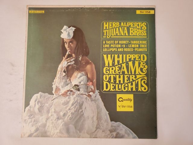 Herb Alpert's Tijuana Brass Whipped Cream & Other Delights vinyl record