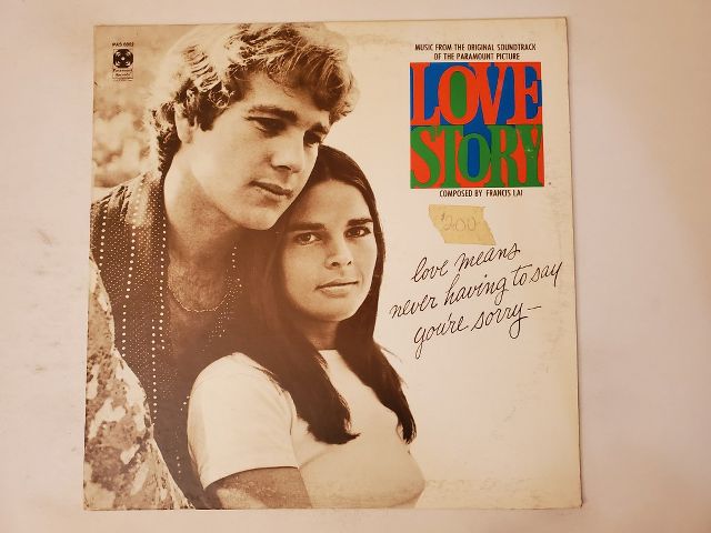 Francis Lai Love Story (Original Soundtrack) vinyl record