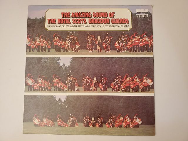 The Pipes and Drums and Military Band of the Royal Scots Dragoon Guards The Amazing Sound of the Royal Scots Dragoon Guards vinyl record