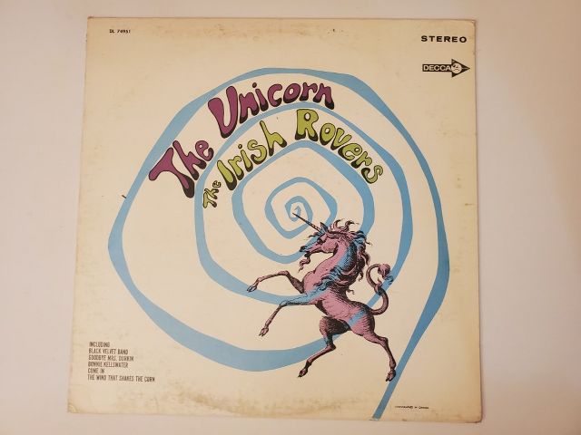 The Irish Rovers The Unicorn vinyl record