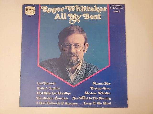 Roger Whittaker All My Best vinyl record