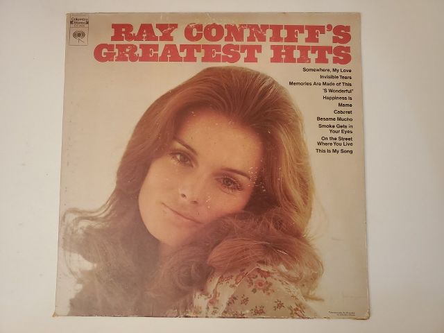Ray Conniff Greatest Hits vinyl record