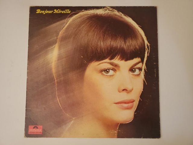 Mireille Mathieu Bonjour Mireille vinyl record