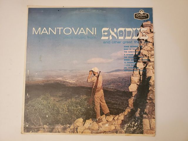 Mantovani Plays Music from Exodus and Other Great Themes vinyl record