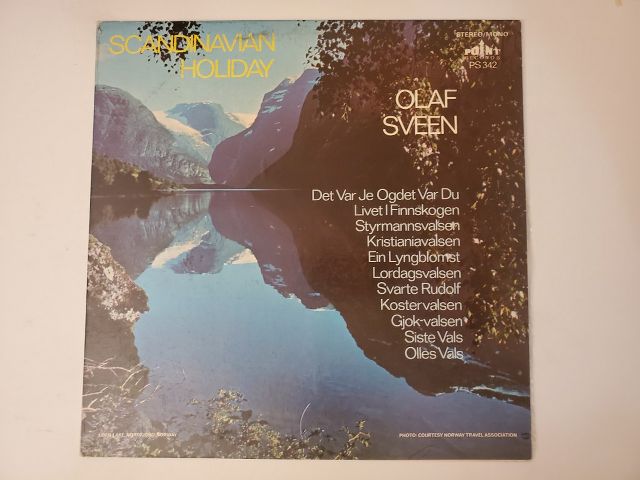 Olaf Sveen Scandinavian Holiday vinyl record