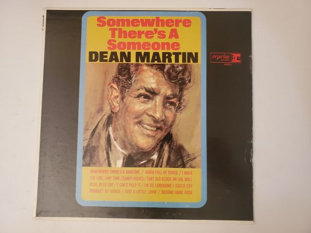 Dean Martin Somewhere There's a Someone vinyl record