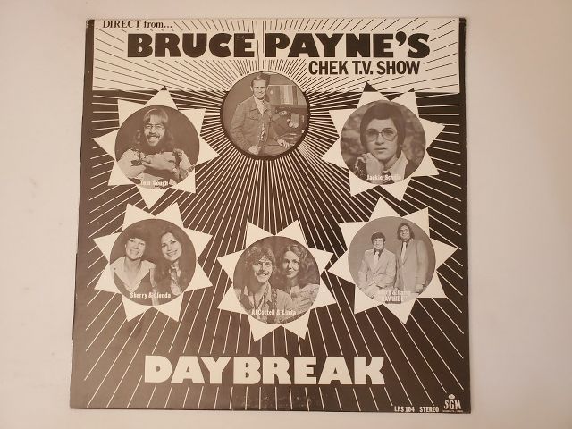 Various Artists Direct from... Bruce Payne's CHEK T.V. Show vinyl record