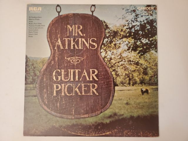 Chet Atkins Mr. Atkins, Guitar Picker vinyl record