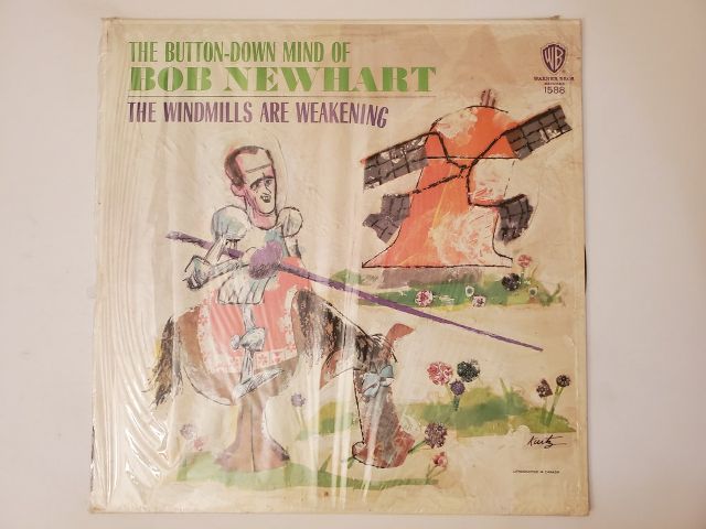 Bob Newhart The Button-Down Mind of Bob Newhart: The Windmills Are Weakening vinyl record