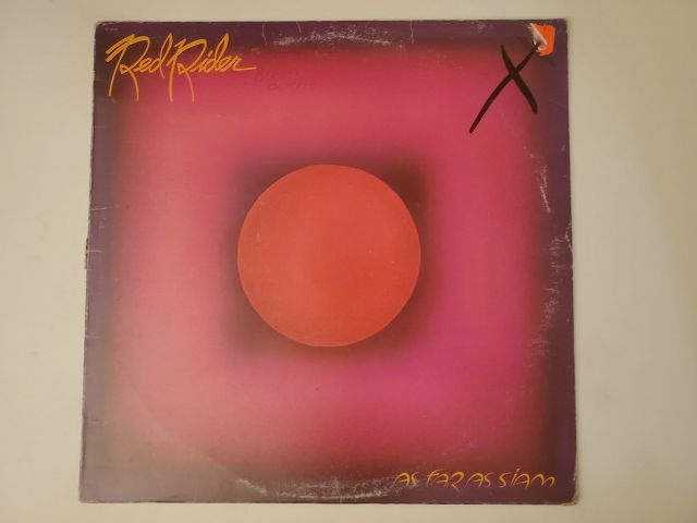 Red Rider As Far as Siam vinyl record