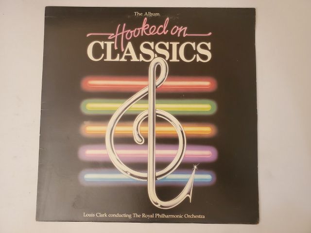 Louis Clark conducting The Royal Philharmonic Orchestra Hooked on Classics vinyl record