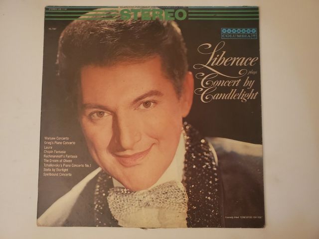 Liberace Concert by Candlelight vinyl record