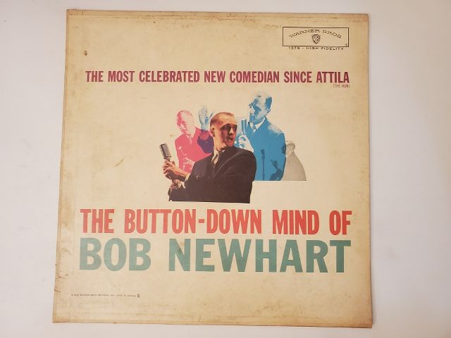 Bob Newhart The Button-Down Mind of Bob Newhart vinyl record