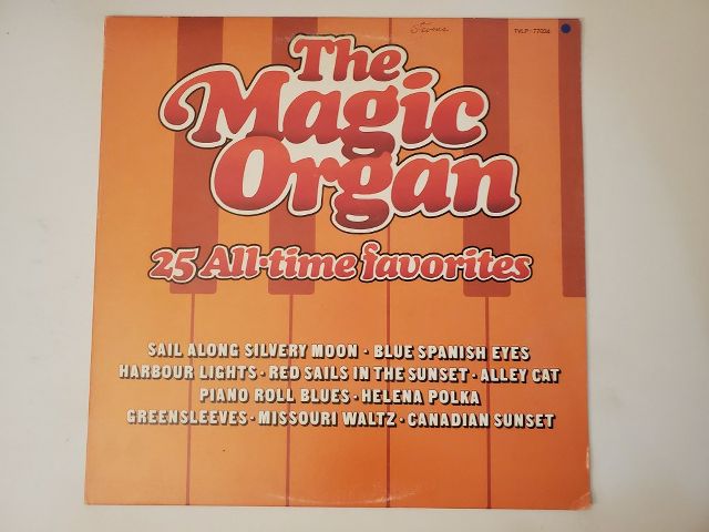 The Magic Organ 25 All-time Favorites vinyl record