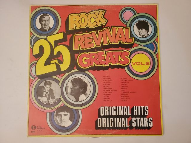 Various Artists 25 Rock Revival Greats Vol. 2 vinyl record