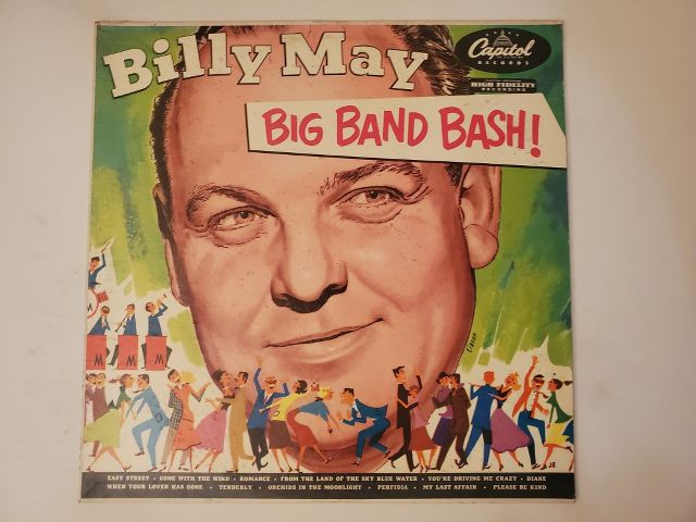 Billy May Big Band Bash! vinyl record