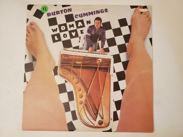 Burton Cummings Woman Love vinyl record