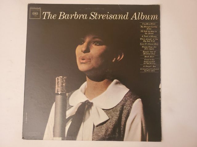 Barbra Streisand The Barbra Streisand Album vinyl record