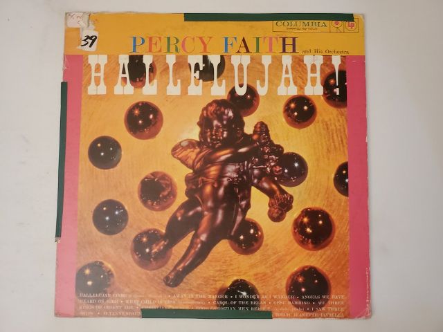 Percy Faith and His Orchestra Hallelujah vinyl record