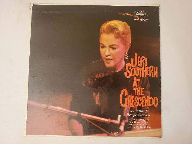 Jeri Southern At the Crescendo vinyl record