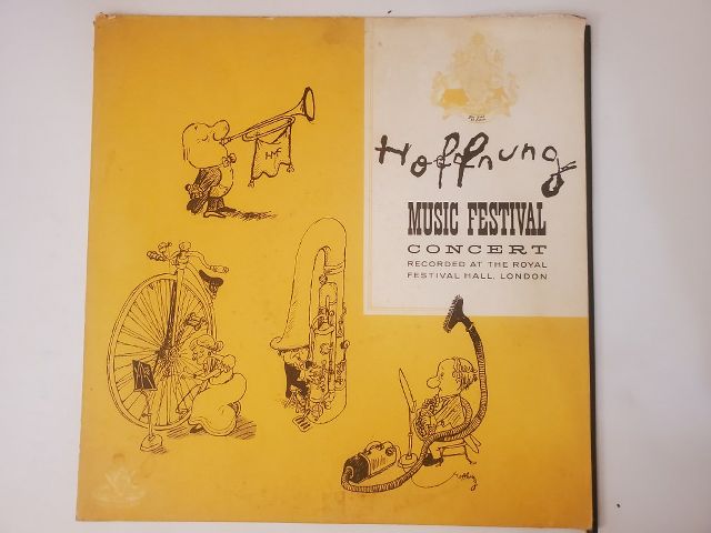 Gerard Hoffnung Hoffnung Music Festival Concert vinyl record