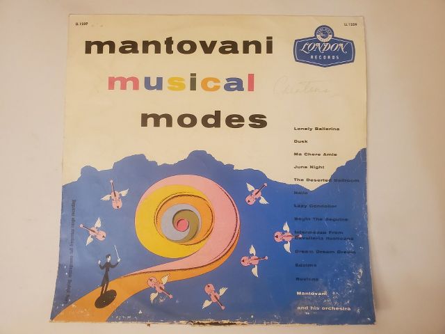 Mantovani and His Orchestra Musical Modes vinyl record