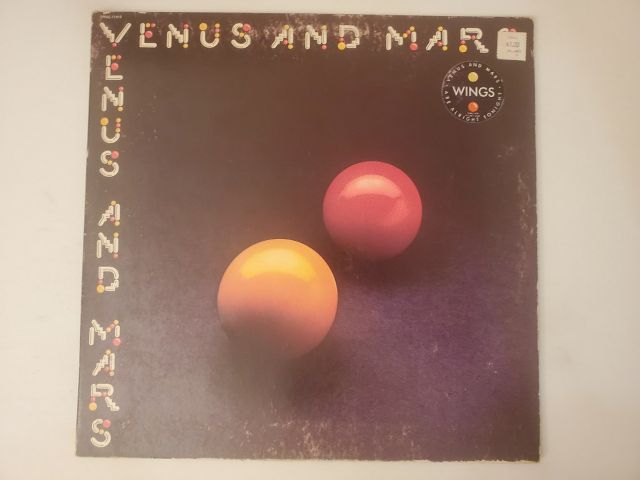 Wings Venus and Mars vinyl record