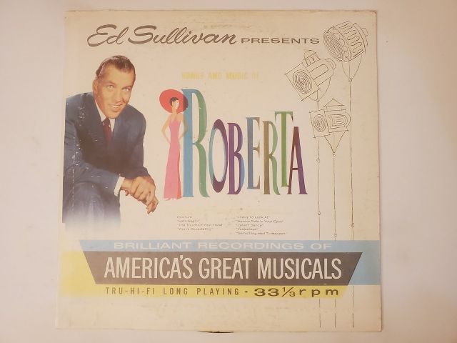 Ed Sullivan Songs and Music of Roberta vinyl record