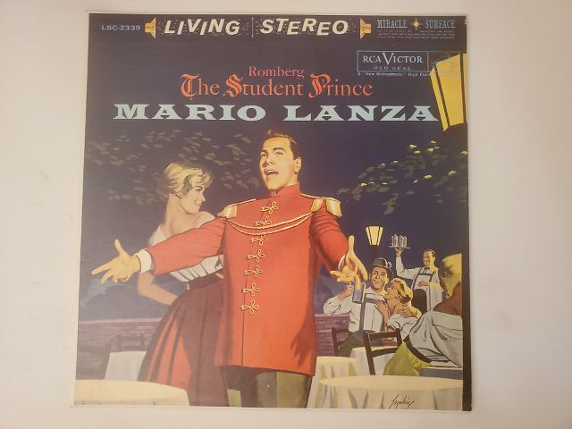 Mario Lanza The Student Prince vinyl record