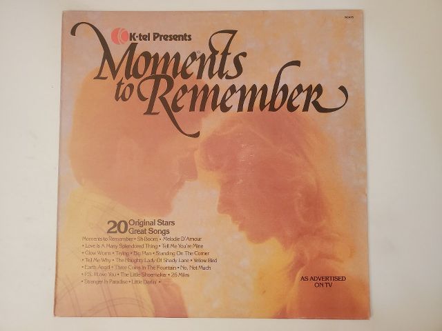 Various Artists Moments to Remember vinyl record