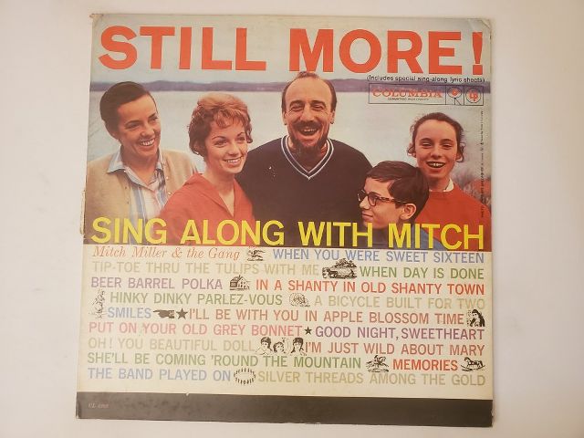 Mitch Miller & The Gang Still More! Sing Along With Mitch vinyl record