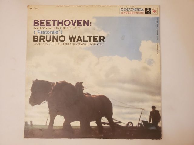 Bruno Walter Beethoven: Symphony No. 6 in F Major, Op. 68 'Pastorale' vinyl record