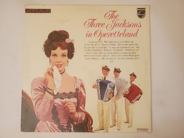 The Three Jacksons In Operettenland vinyl record