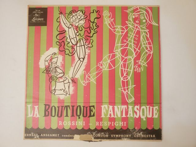 Ernest Ansermet La Boutique Fantasque vinyl record