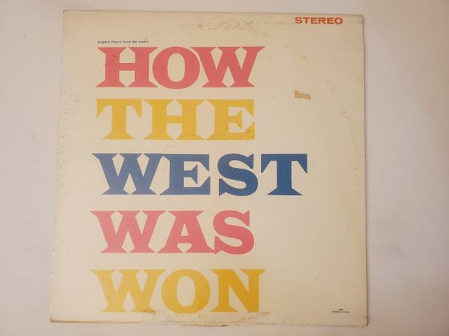 Alfred Newman How the West Was Won vinyl record